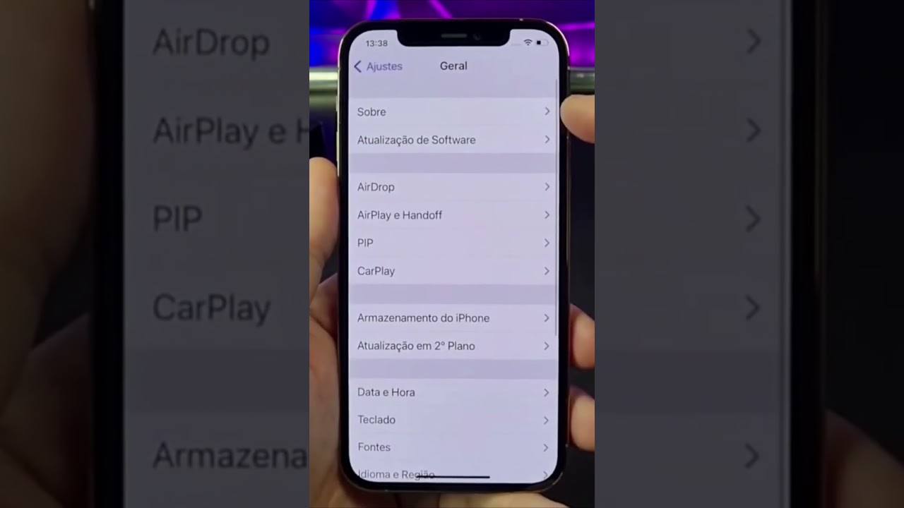 COMO VERIFICAR A MEMÓRIA DISPONÍVEL NO IPHONE #Shorts