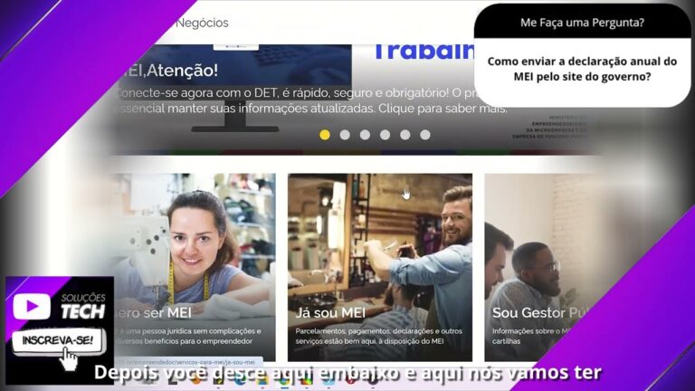 Como enviar a declaração anual do MEI pelo site do governo❓
