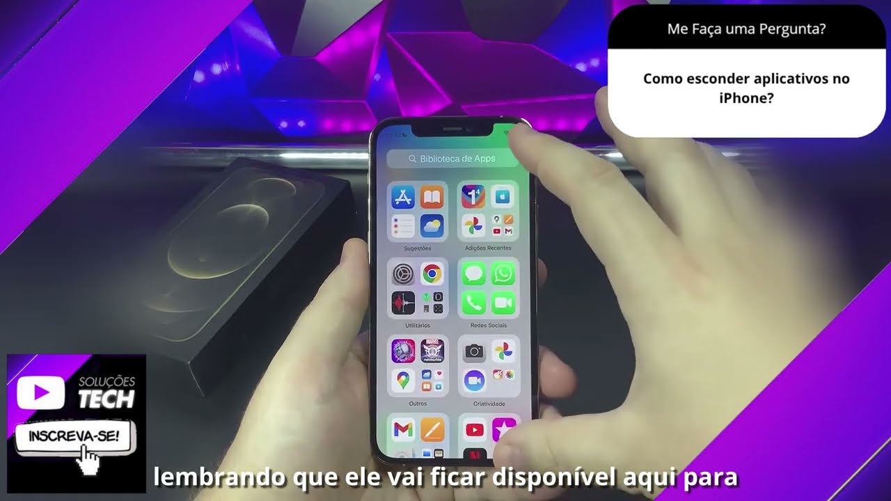 Como esconder aplicativos no iPhone❓