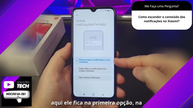 Como esconder o conteúdo das notificações no Xiaomi❓