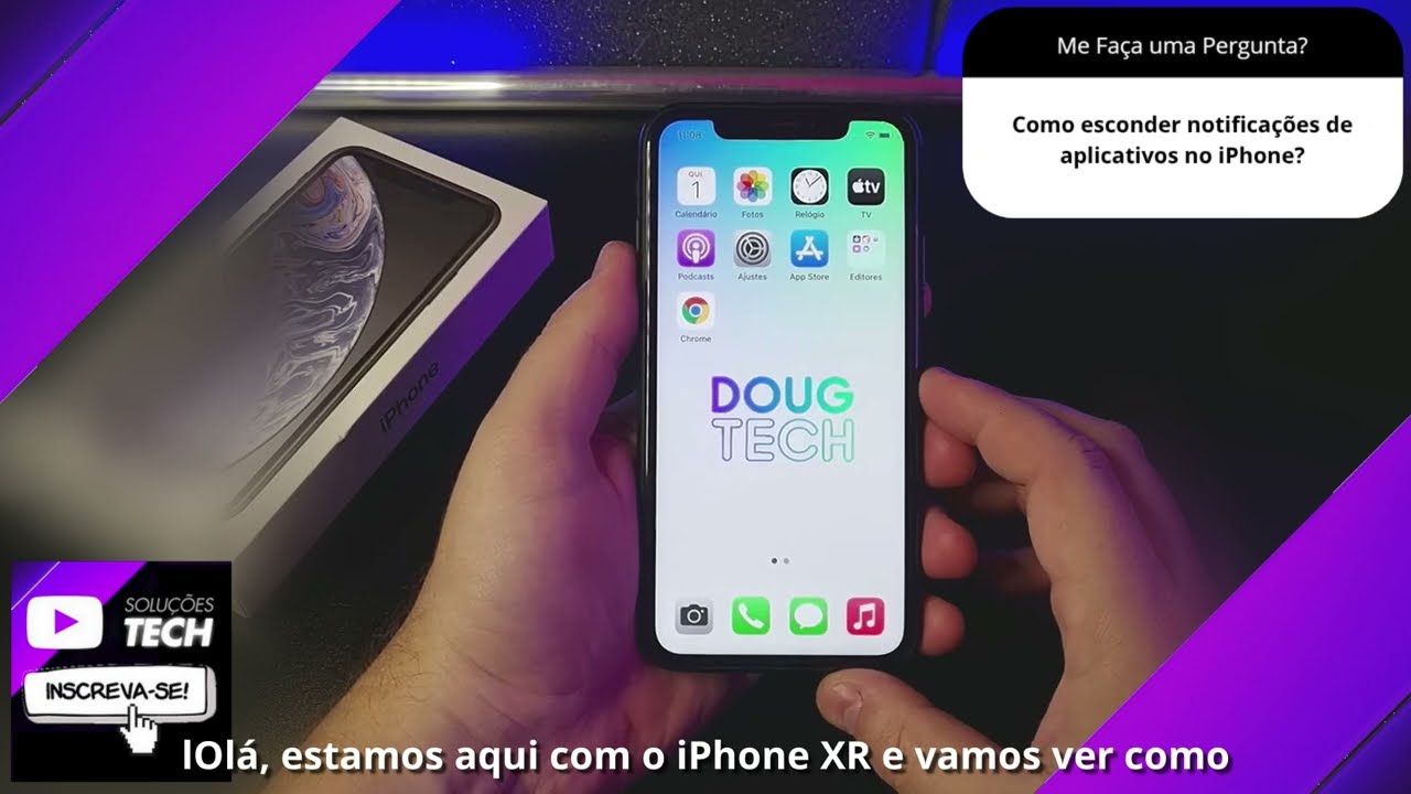 Como esconder notificações de aplicativos no iPhone❓