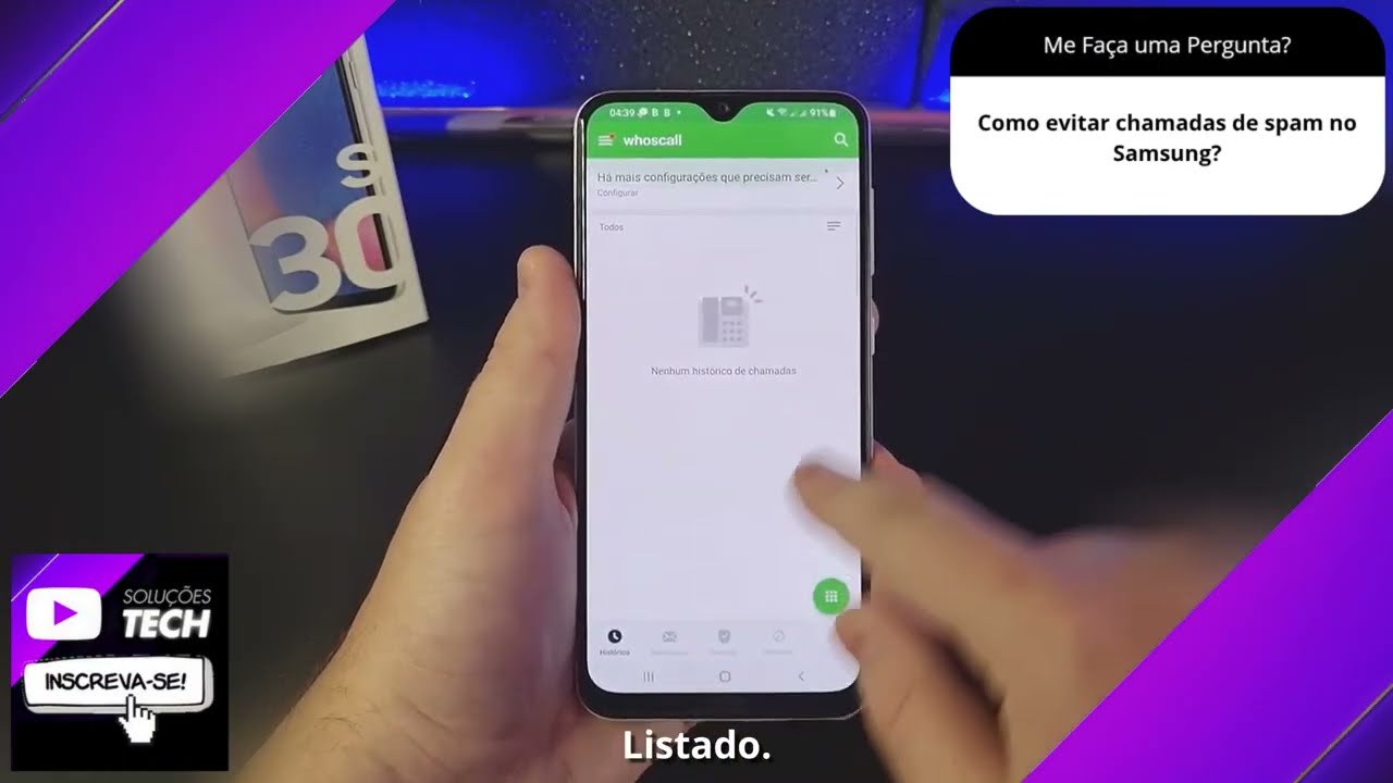 Como evitar chamadas de spam no Samsung❓