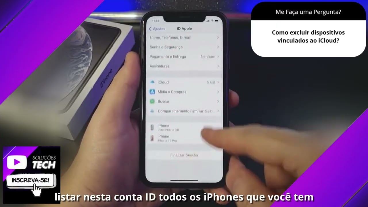 Como excluir dispositivos vinculados ao iCloud❓