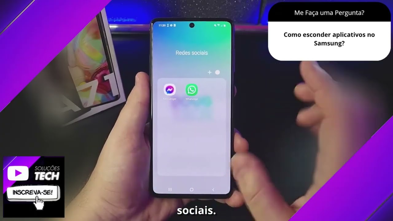 Como esconder aplicativos no Samsung❓