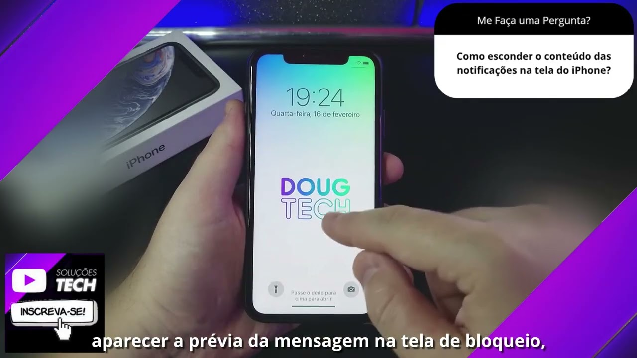 Como esconder o conteúdo das notificações na tela do iPhone❓