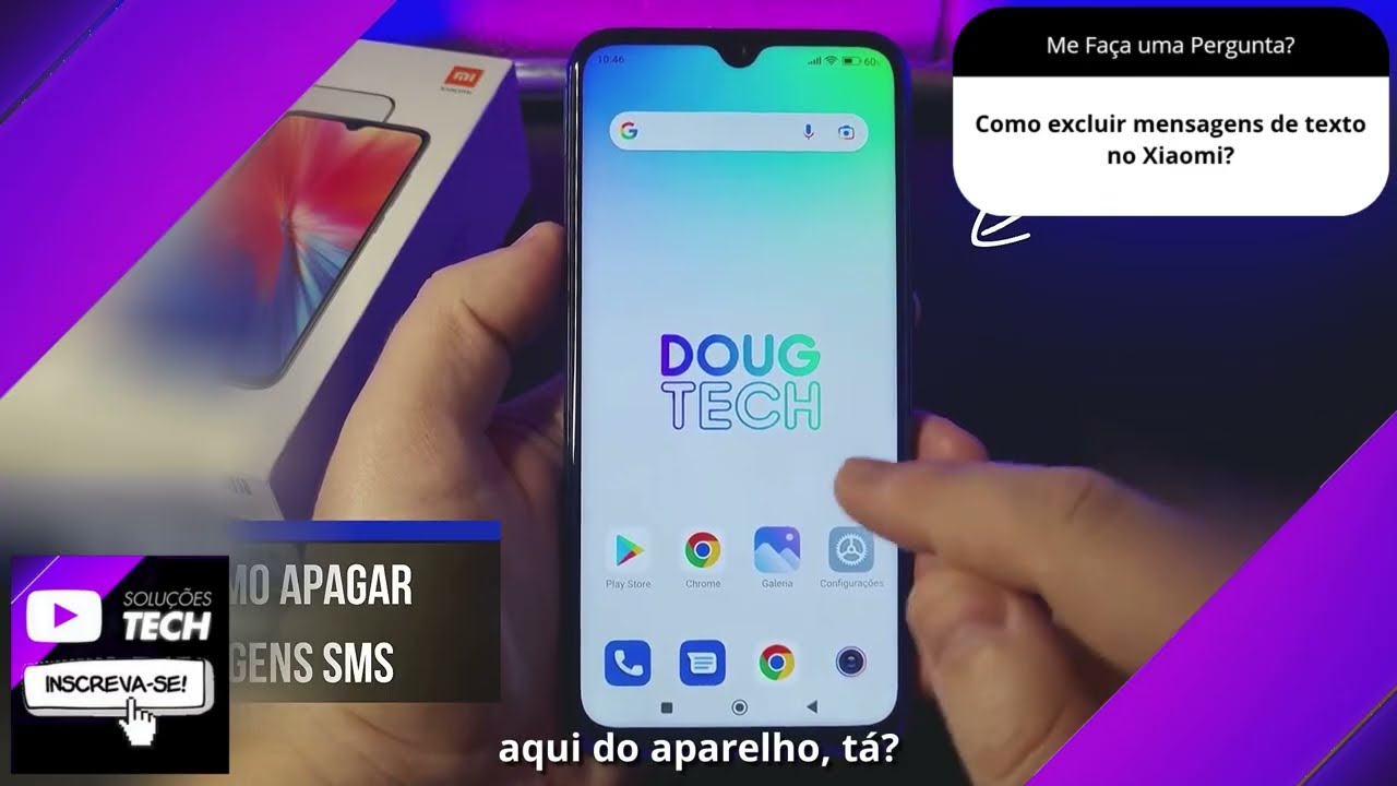 Como excluir mensagens de texto no Xiaomi❓