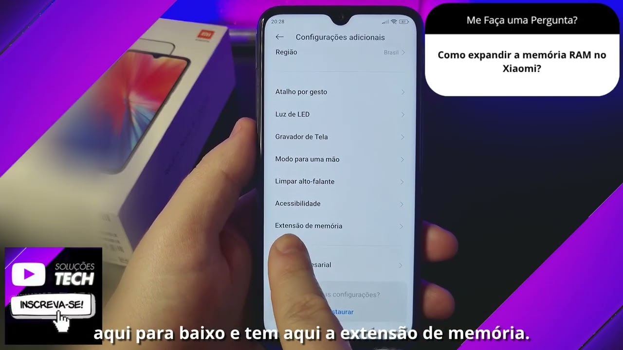 Como expandir a memória RAM no Xiaomi❓