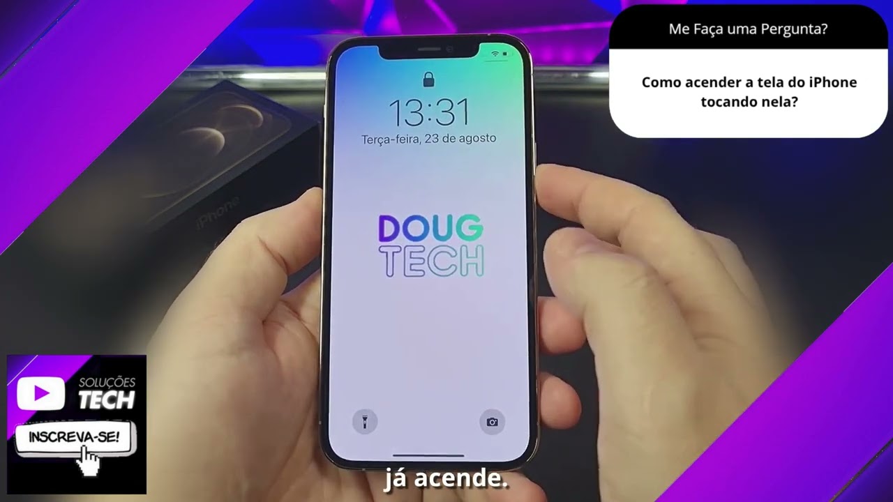 Como acender a tela do iPhone tocando nela❓