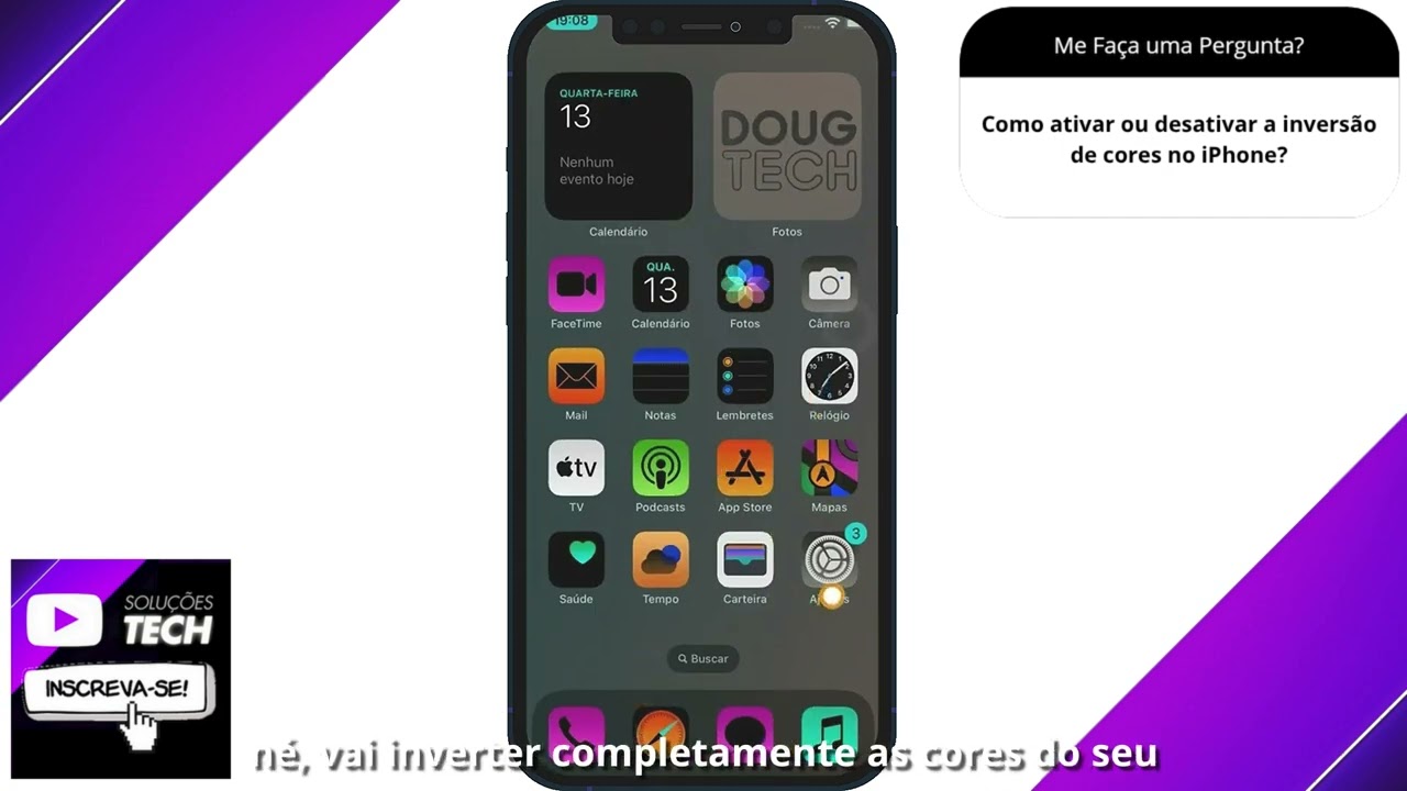 Como ativar ou desativar a inversão de cores no iPhone❓