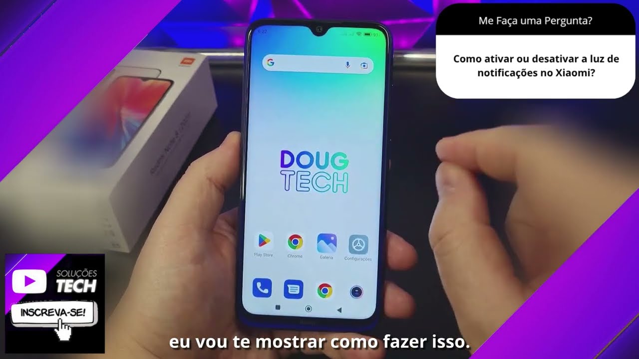 Como ativar ou desativar a luz de notificações no Xiaomi❓