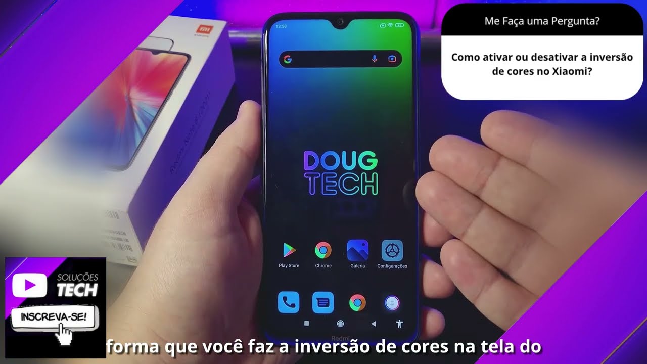 Como ativar ou desativar a inversão de cores no Xiaomi❓