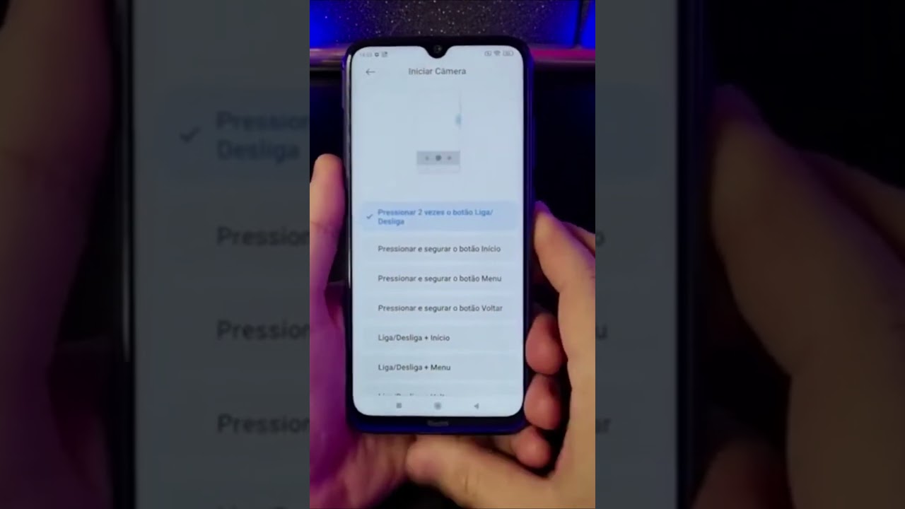► Como abrir a câmera de forma rápida no Xiaomi #Shorts
