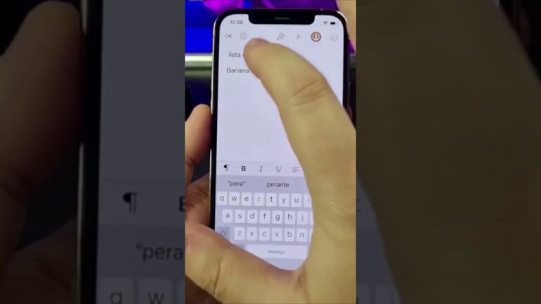 COMO DIGITAR USANDO A VOZ NO IPHONE #Shorts