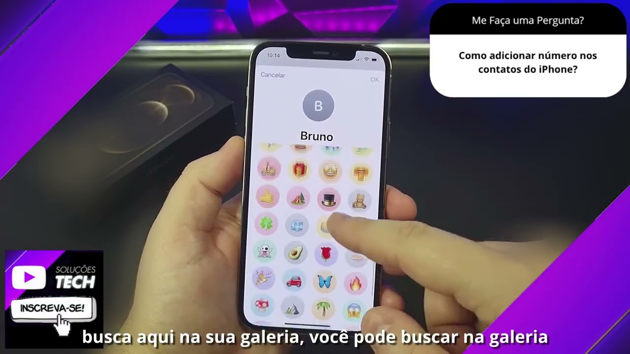 Como adicionar número nos contatos do iPhone❓