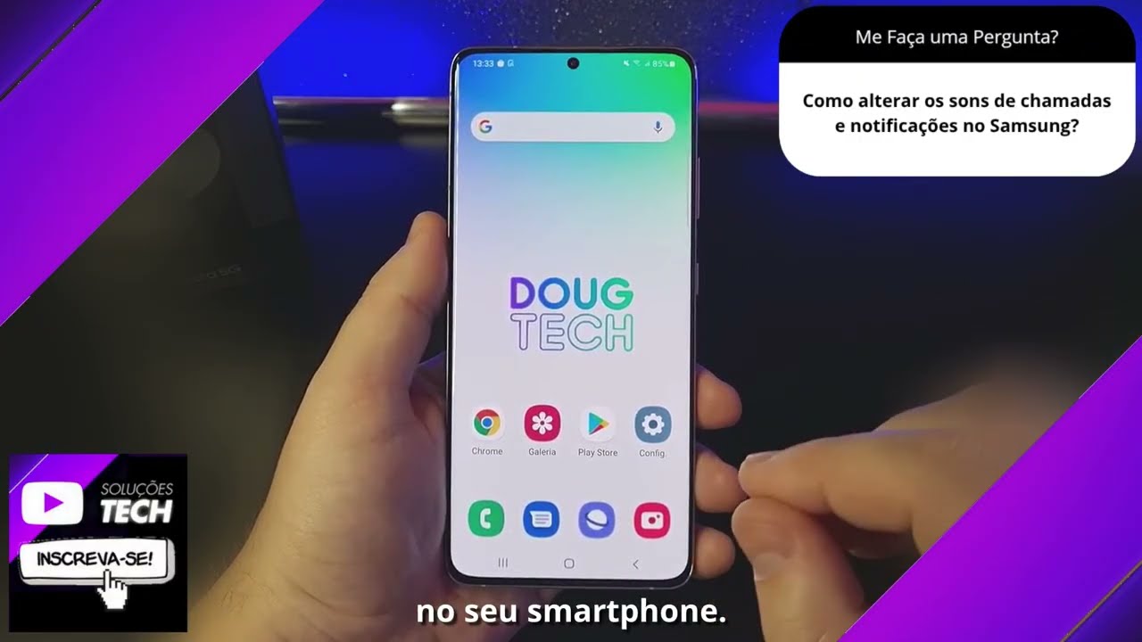 Como alterar os sons de chamadas e notificações no Samsung❓