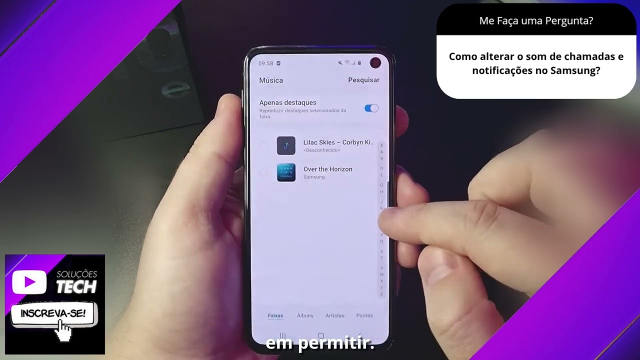 Como alterar o som de chamadas e notificações no Samsung❓