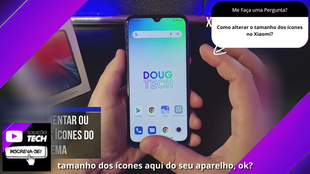 Como alterar o tamanho dos ícones no Xiaomi❓