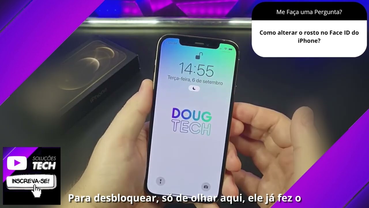 Como alterar o rosto no Face ID do iPhone❓