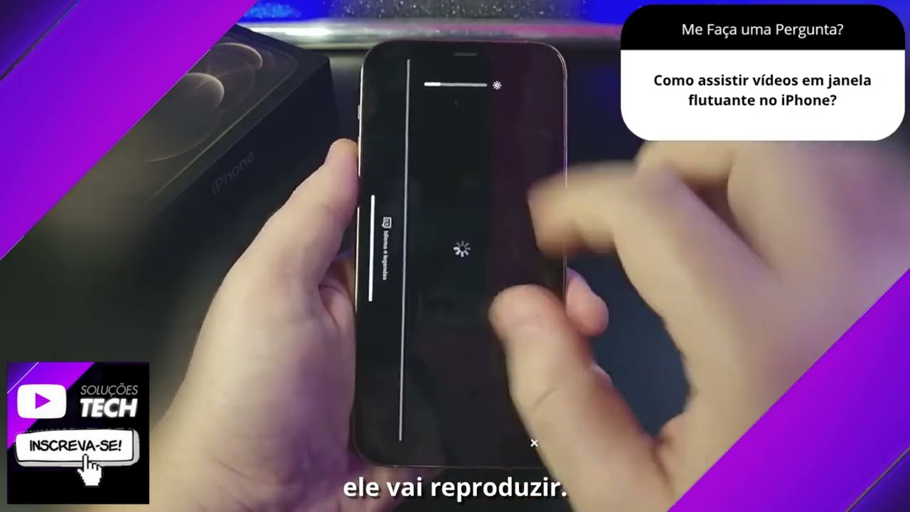 Como assistir vídeos em janela flutuante no iPhone❓