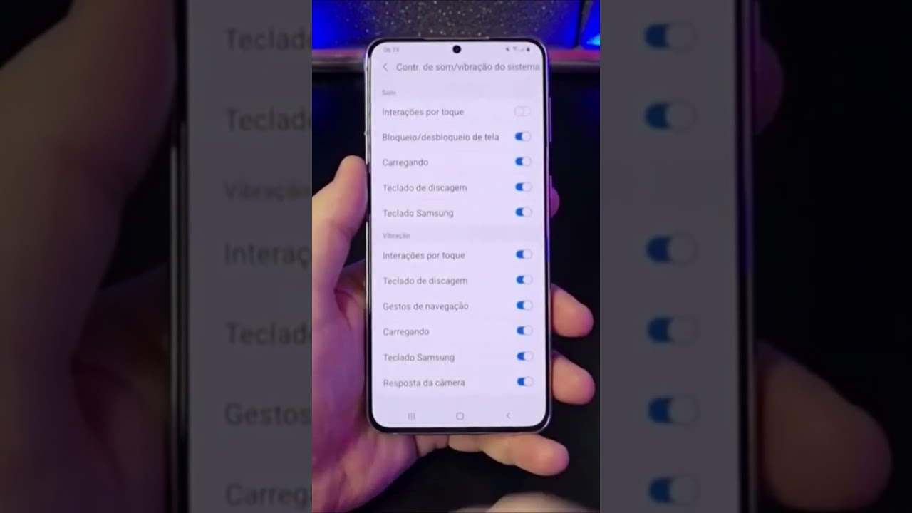 REMOVA O SOM E A VIBRAÇÃO DO TECLADO NO SAMSUNG #Shorts