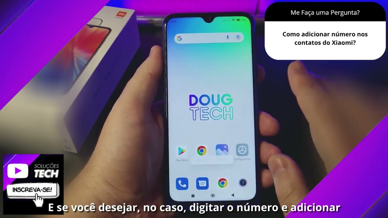 Como adicionar número nos contatos do Xiaomi❓