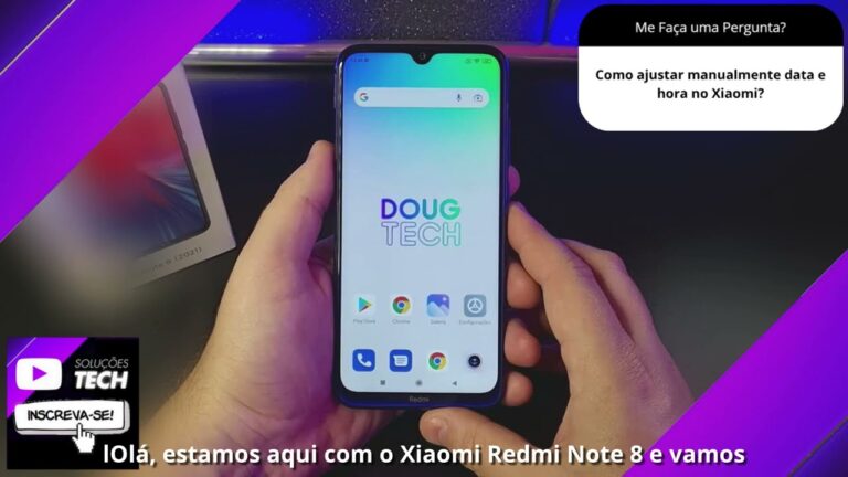 Como ajustar manualmente data e hora no Xiaomi❓
