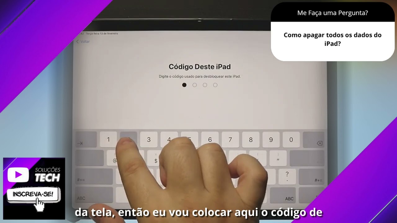 Como apagar todos os dados do iPad❓