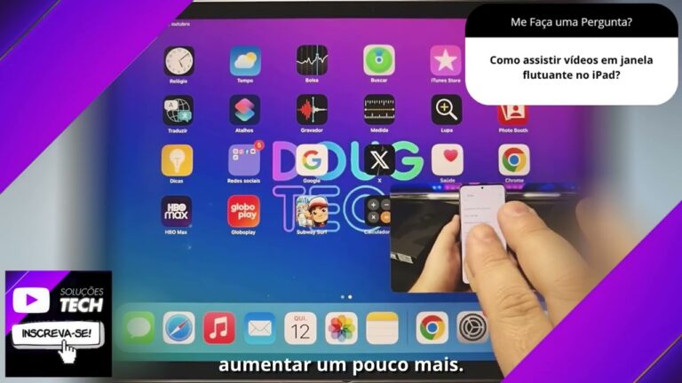 Como assistir vídeos em janela flutuante no iPad❓