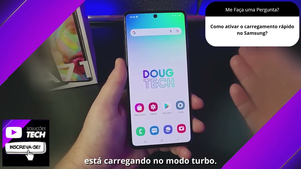 Como ativar o carregamento rápido no Samsung❓