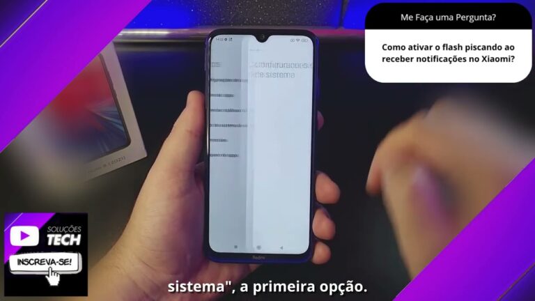 Como ativar o flash piscando ao receber notificações no Xiaomi❓