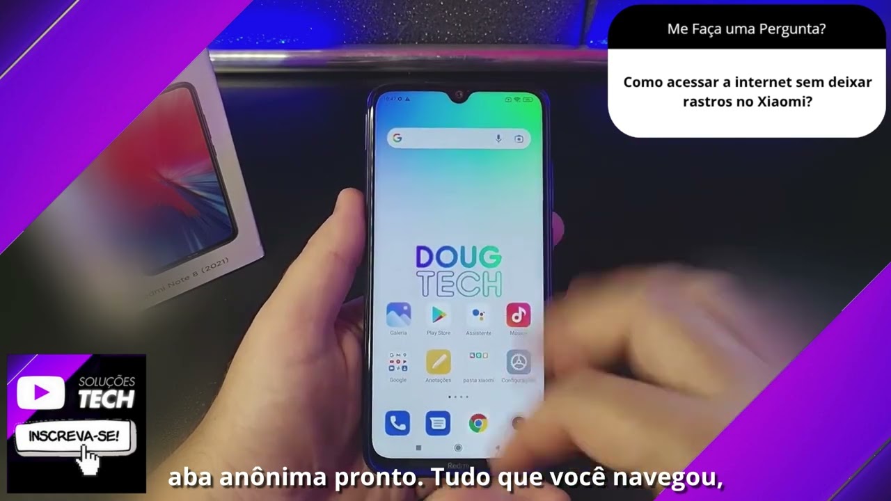 Como acessar a internet sem deixar rastros no Xiaomi❓