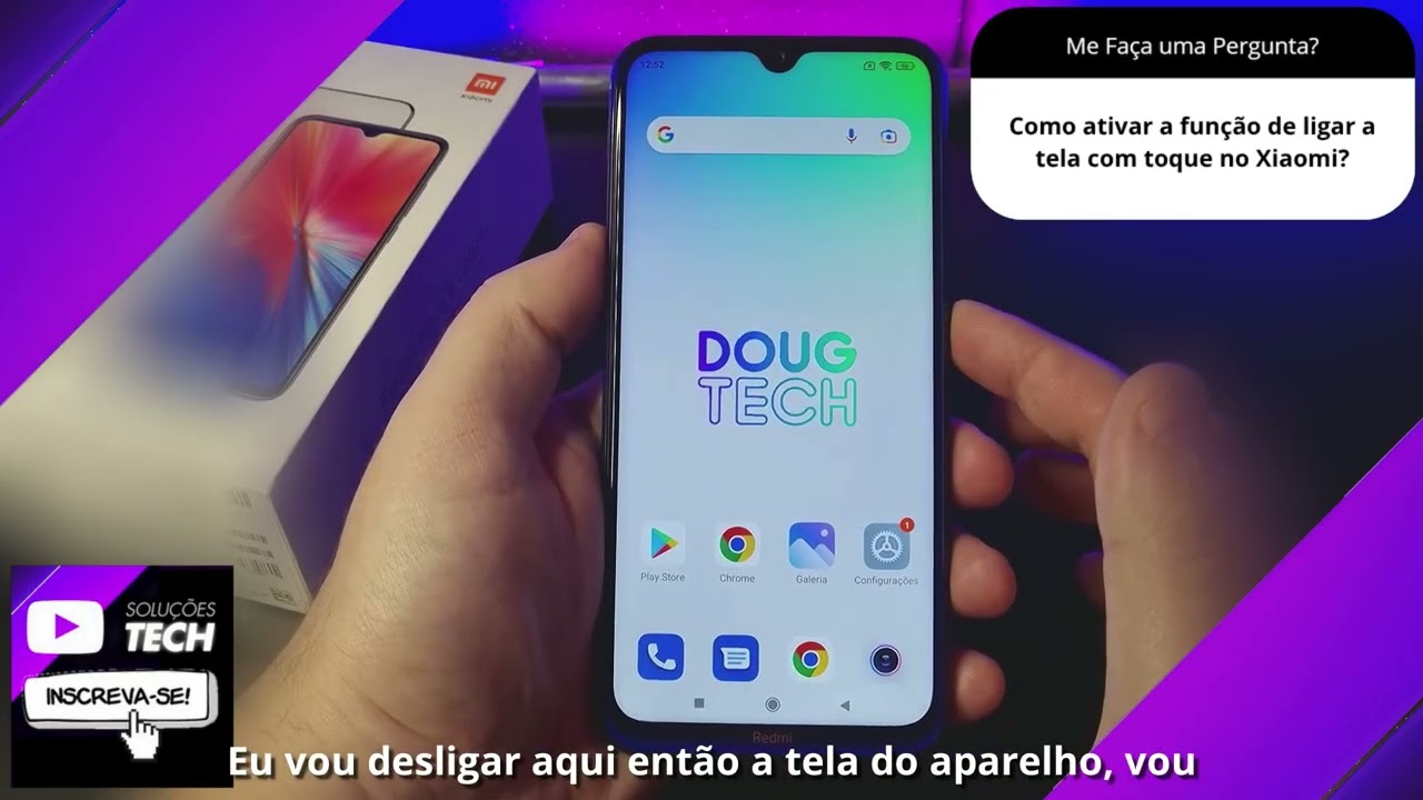 Como ativar a função de ligar a tela com toque no Xiaomi❓