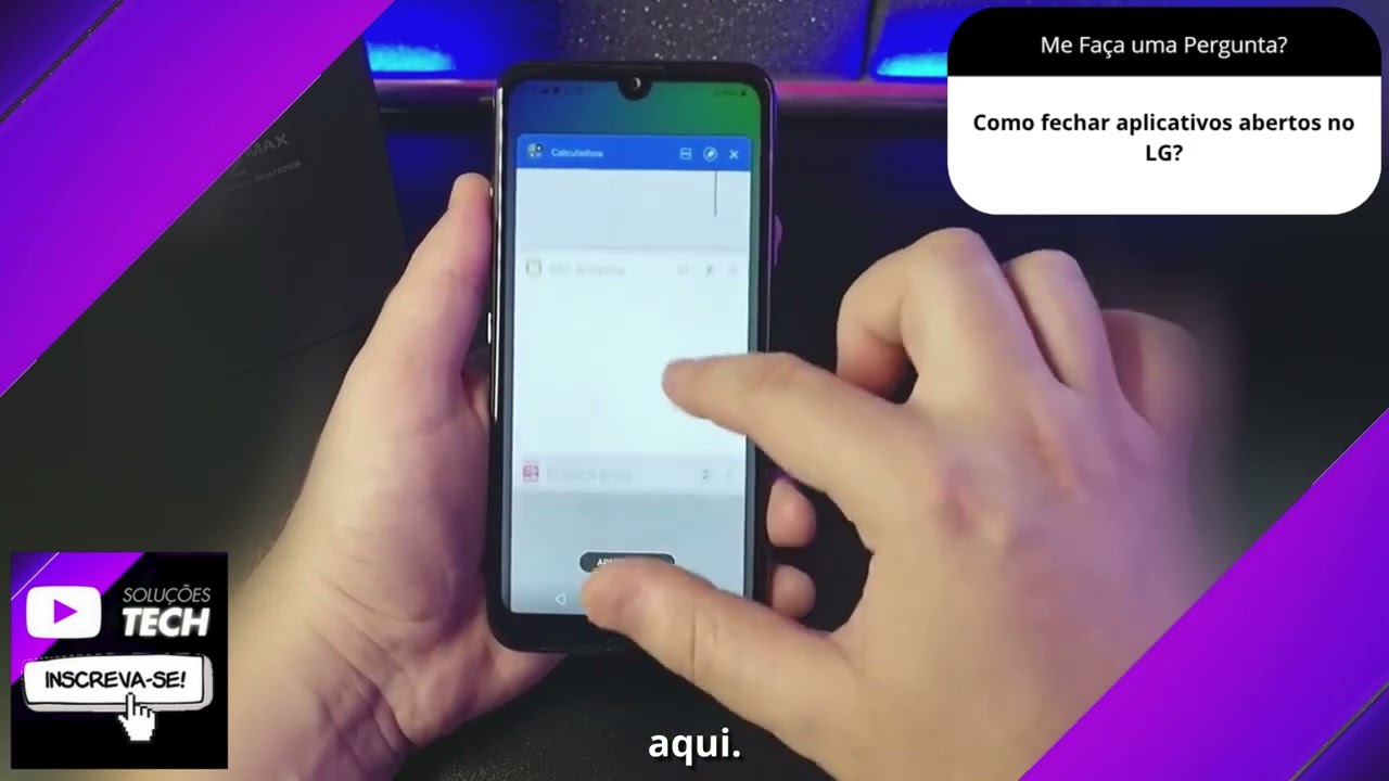 Como fechar aplicativos abertos no LG❓