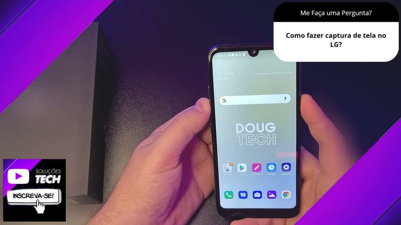 Como fazer captura de tela no LG❓