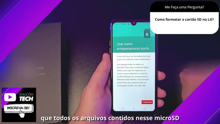 Como formatar o cartão SD no LG❓