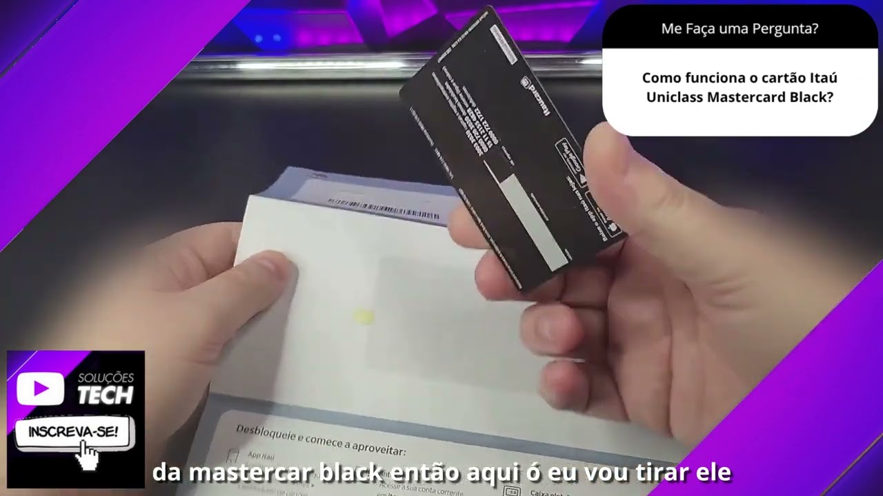 Como funciona o cartão Itaú Uniclass Mastercard Black❓