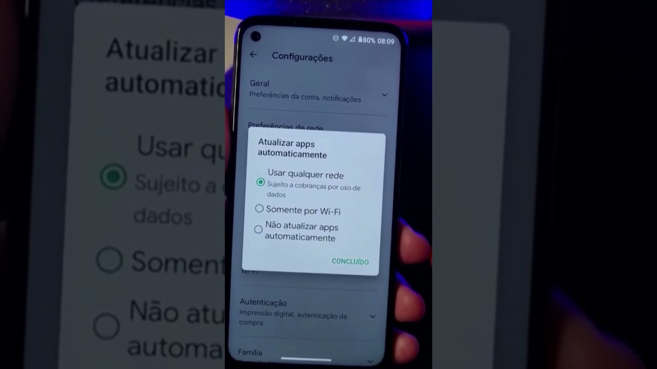 COMO ATUALIZAR APLICATIVOS USANDO DADOS MÓVEIS NO MOTOROLA #Shorts