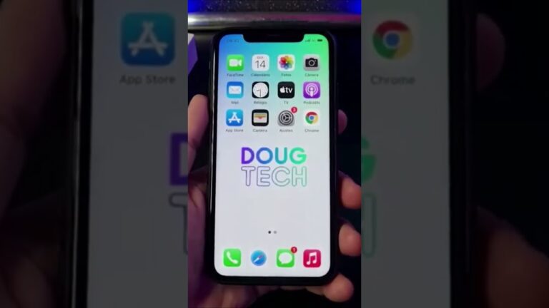 ATIVE A TELA DO IPHONE COM UM TOQUE #Shorts