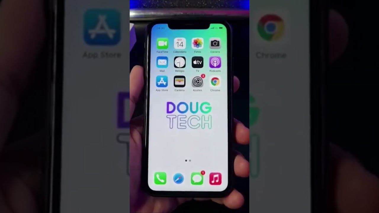 ATIVE A TELA DO IPHONE COM UM TOQUE #Shorts