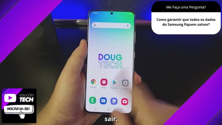 Como garantir que todos os dados do Samsung fiquem salvos❓