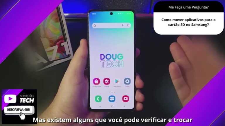 Como mover aplicativos para o cartão SD no Samsung❓