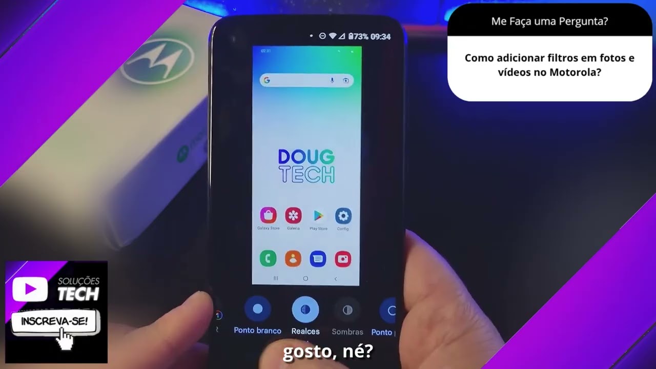 Como adicionar filtros em fotos e vídeos no Motorola❓