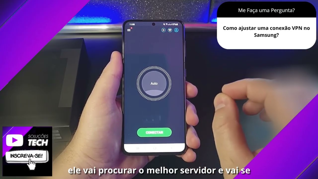 Como ajustar uma conexão VPN no Samsung❓