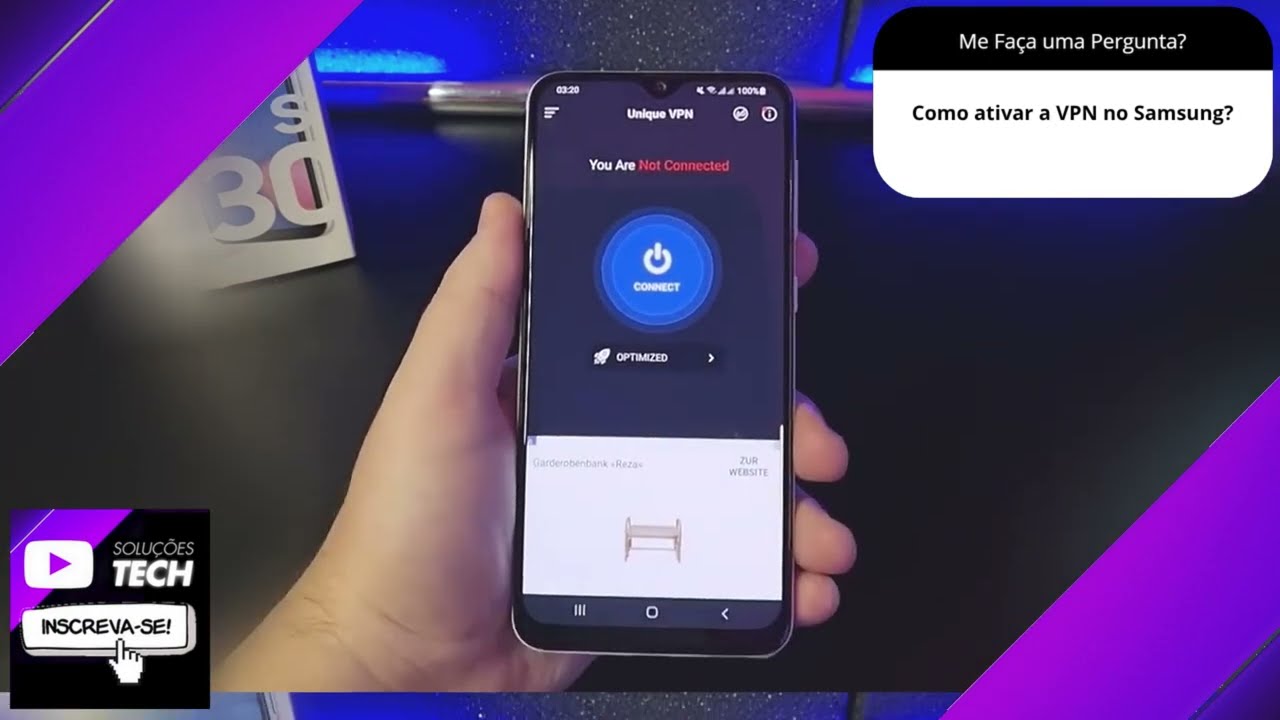 Como ativar a VPN no Samsung❓