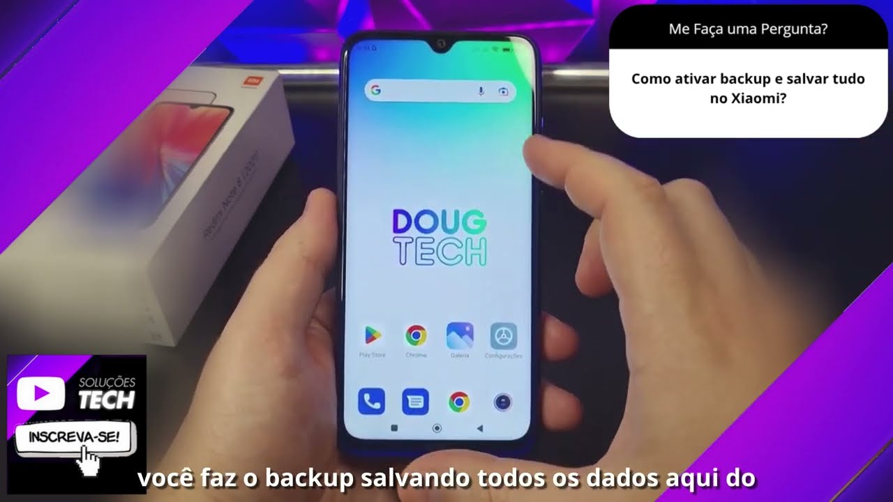 Como ativar backup e salvar tudo no Xiaomi❓