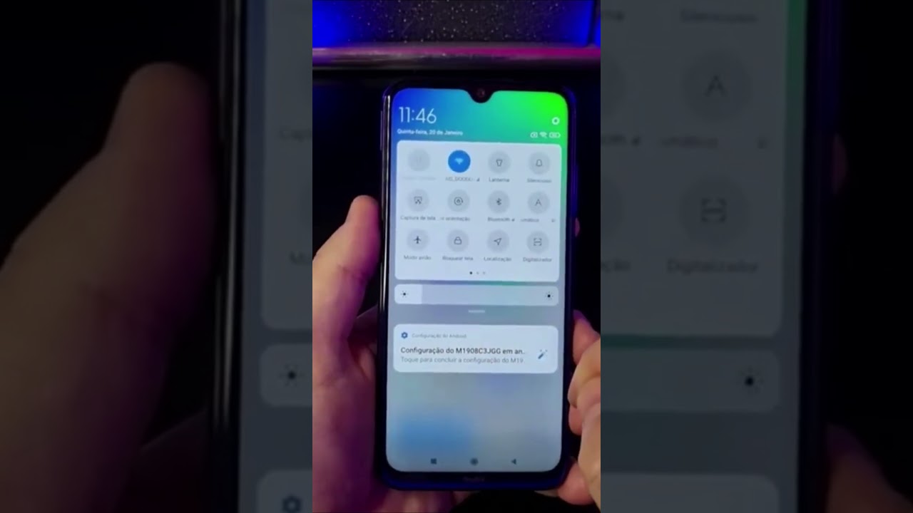 ATIVE OU DESATIVE A LANTERNA DO XIAOMI RAPIDAMENTE #Shorts