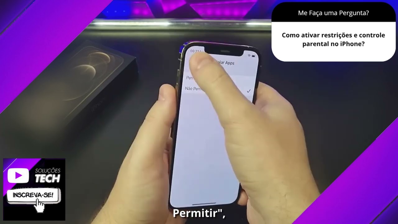 Como ativar restrições e controle parental no iPhone❓