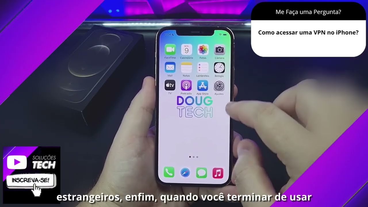 Como acessar uma VPN no iPhone❓