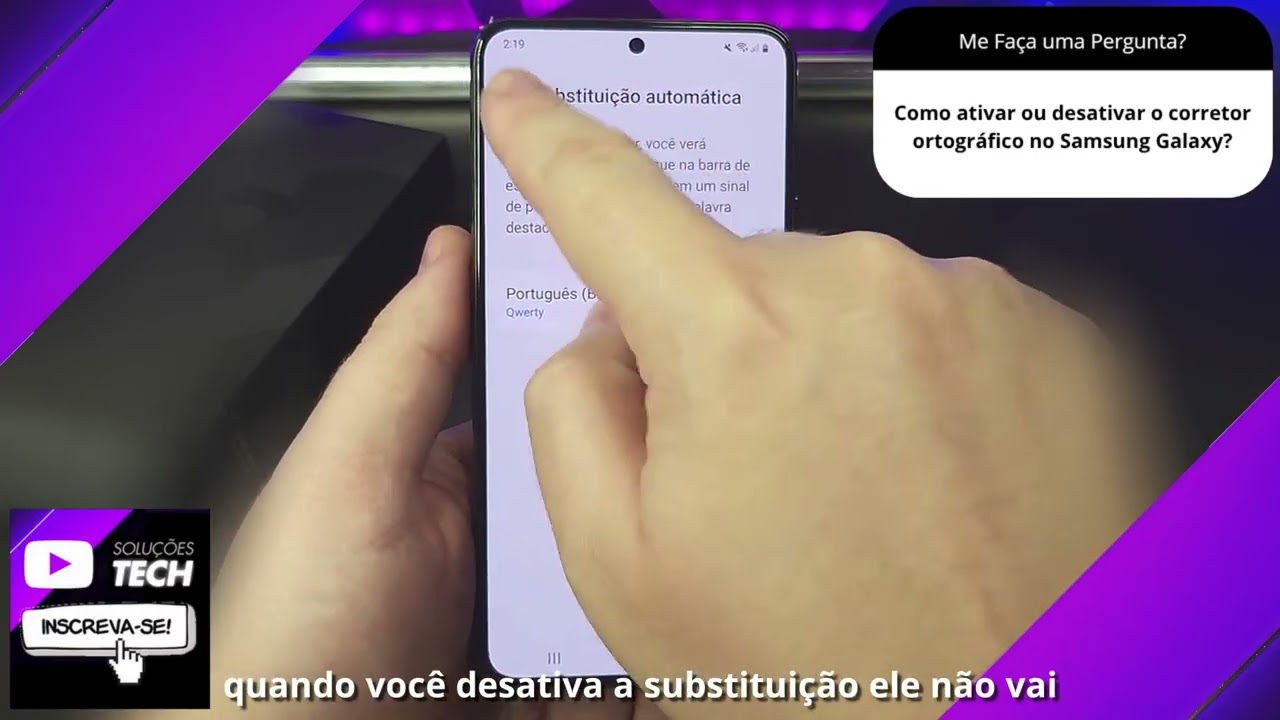 Como ativar ou desativar o corretor ortográfico no Samsung Galaxy❓
