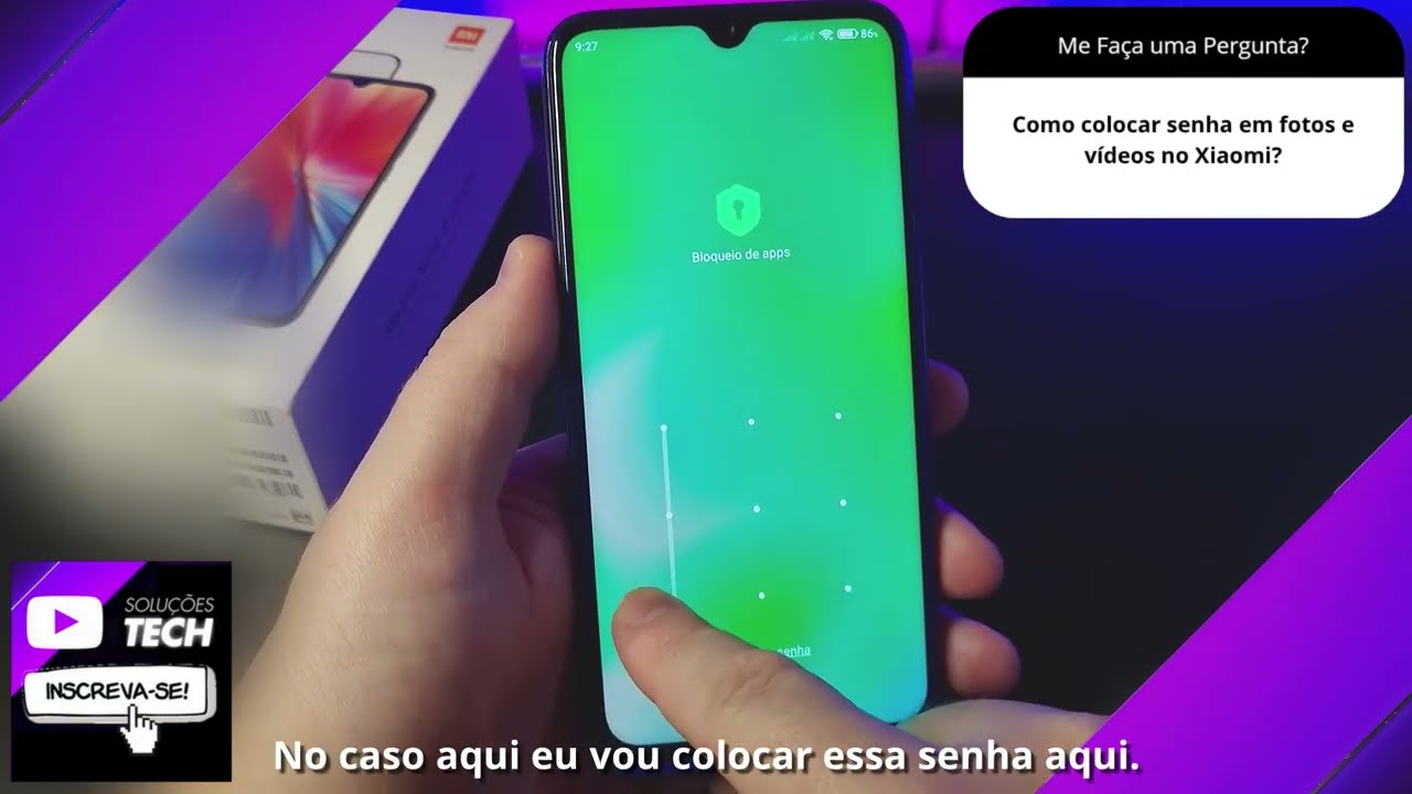 Como colocar senha em fotos e vídeos no Xiaomi❓